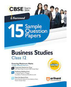 I Succeed Business Studies Sample papers for Class -12